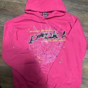 Pink Sp5der Hoodie